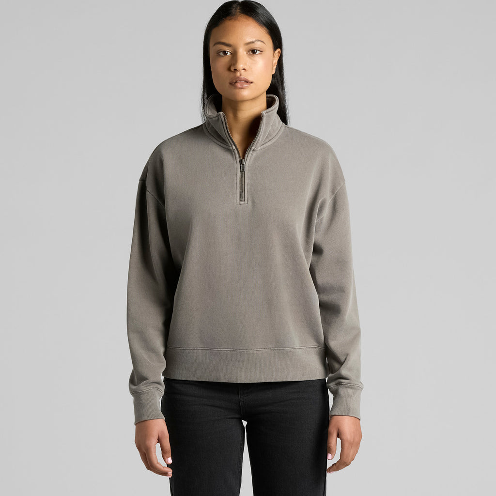 Wo's Relax Faded Half Zip - MAIN