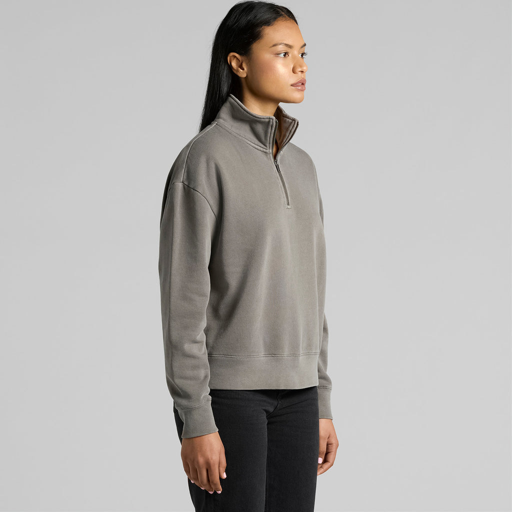 Wo's Relax Faded Half Zip - TURN