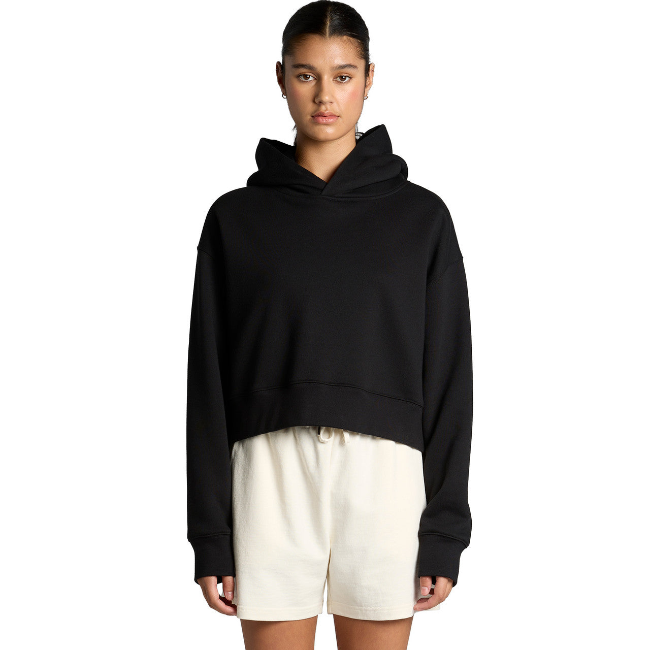 Wo's Relax Crop Hood - FRONT