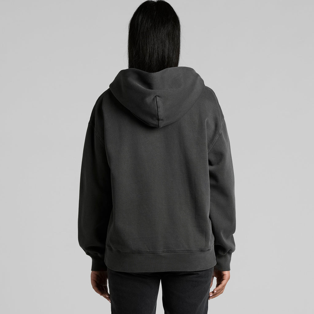 Wo's Relax Faded Zip Hood - BACK
