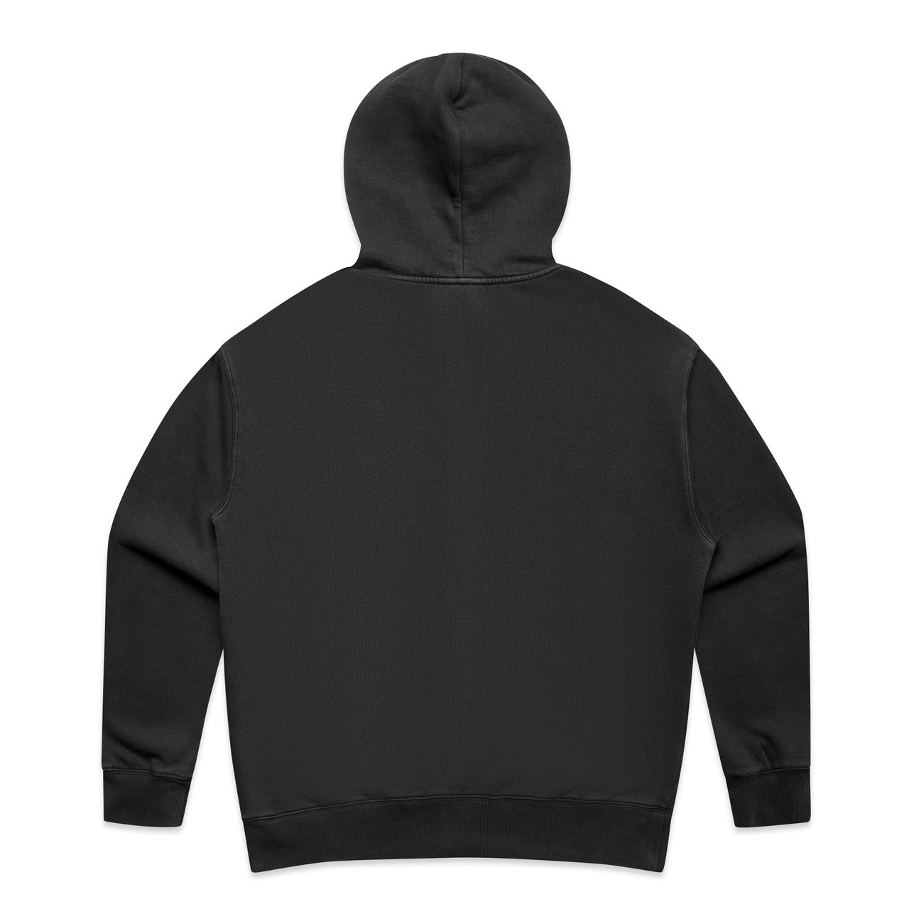 Wo's Relax Faded Zip Hood - FADED BLACK - BACK