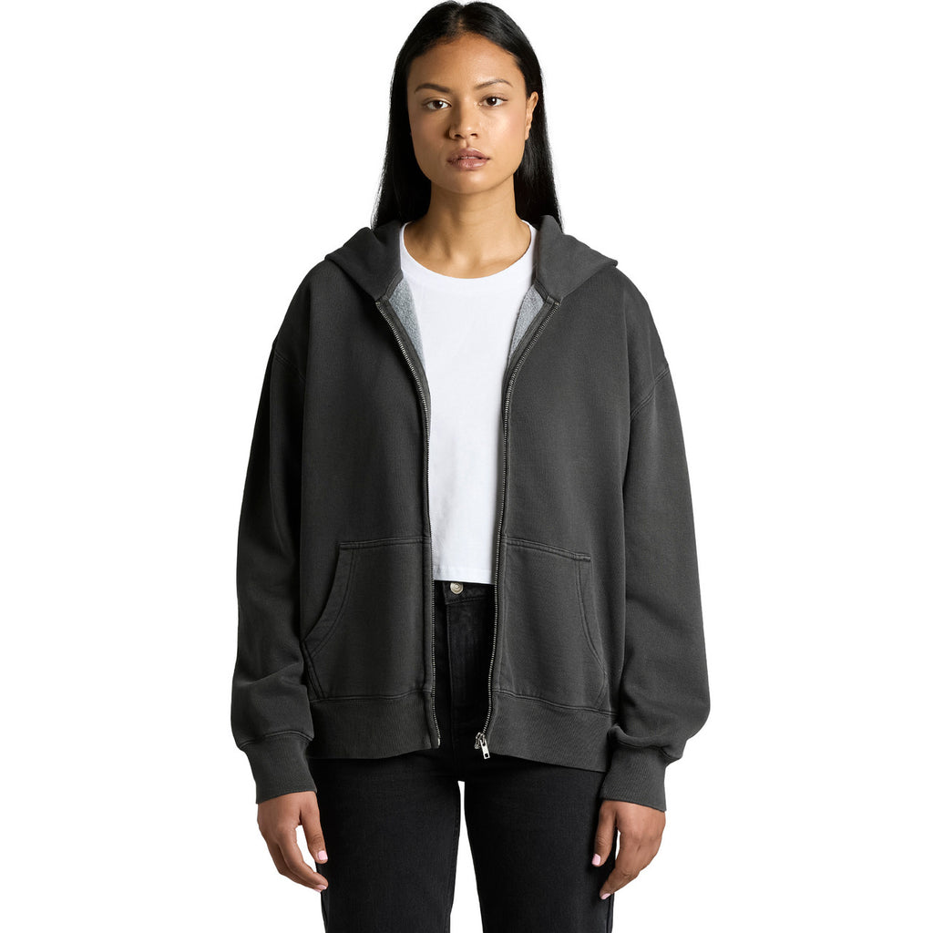 Wo's Relax Faded Zip Hood - FRONT
