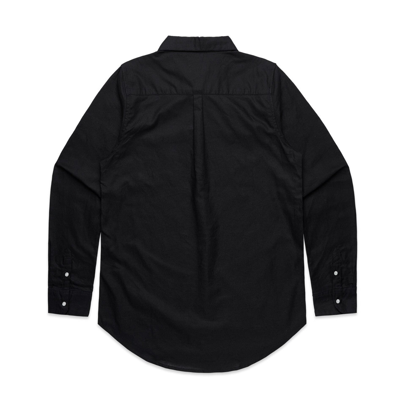 Wo's Oxford Shirt - BLACK - BACK