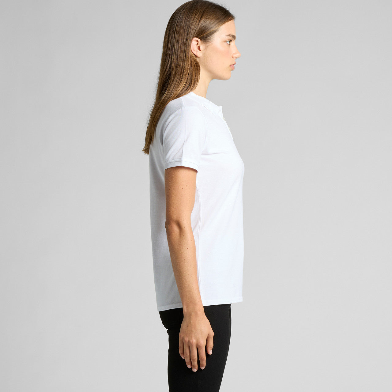Wo's Pique Polo - SIDE