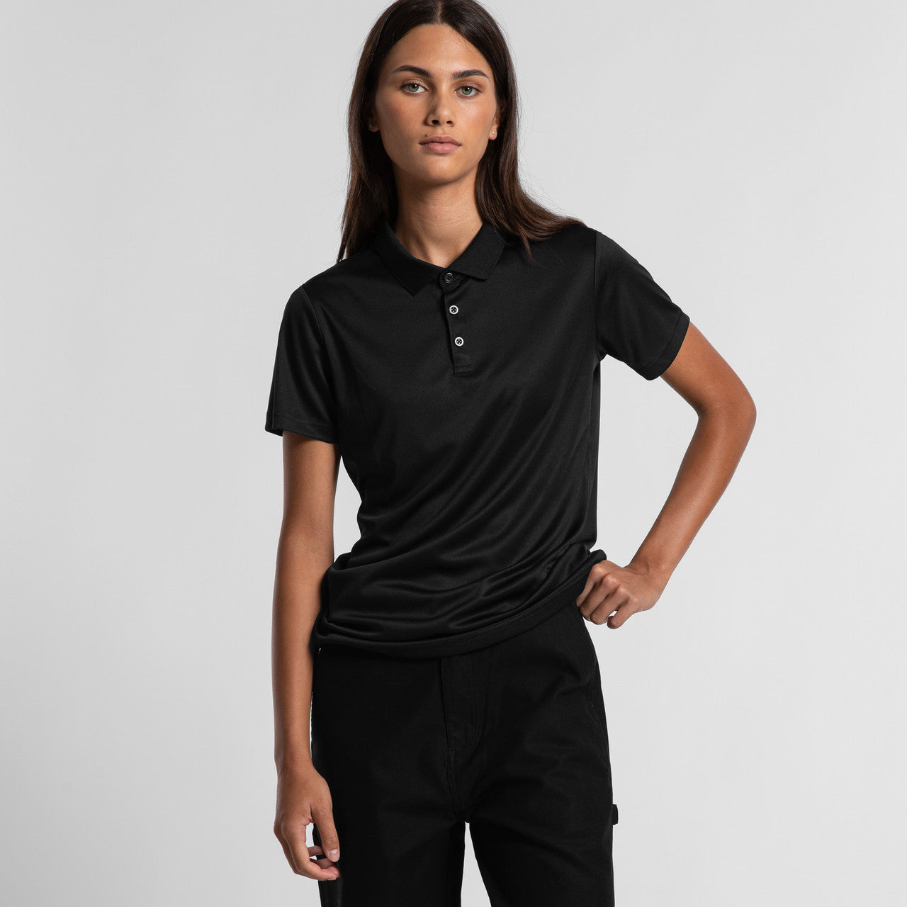 Wo's Active Work Polo - BACK