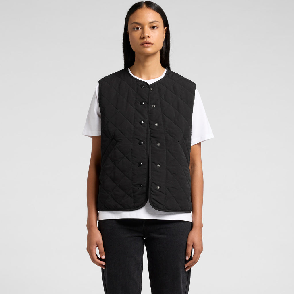 Wo's Quilted Vest - MAIN