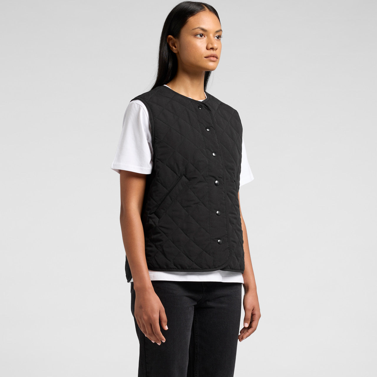 Wo's Quilted Vest - TURN