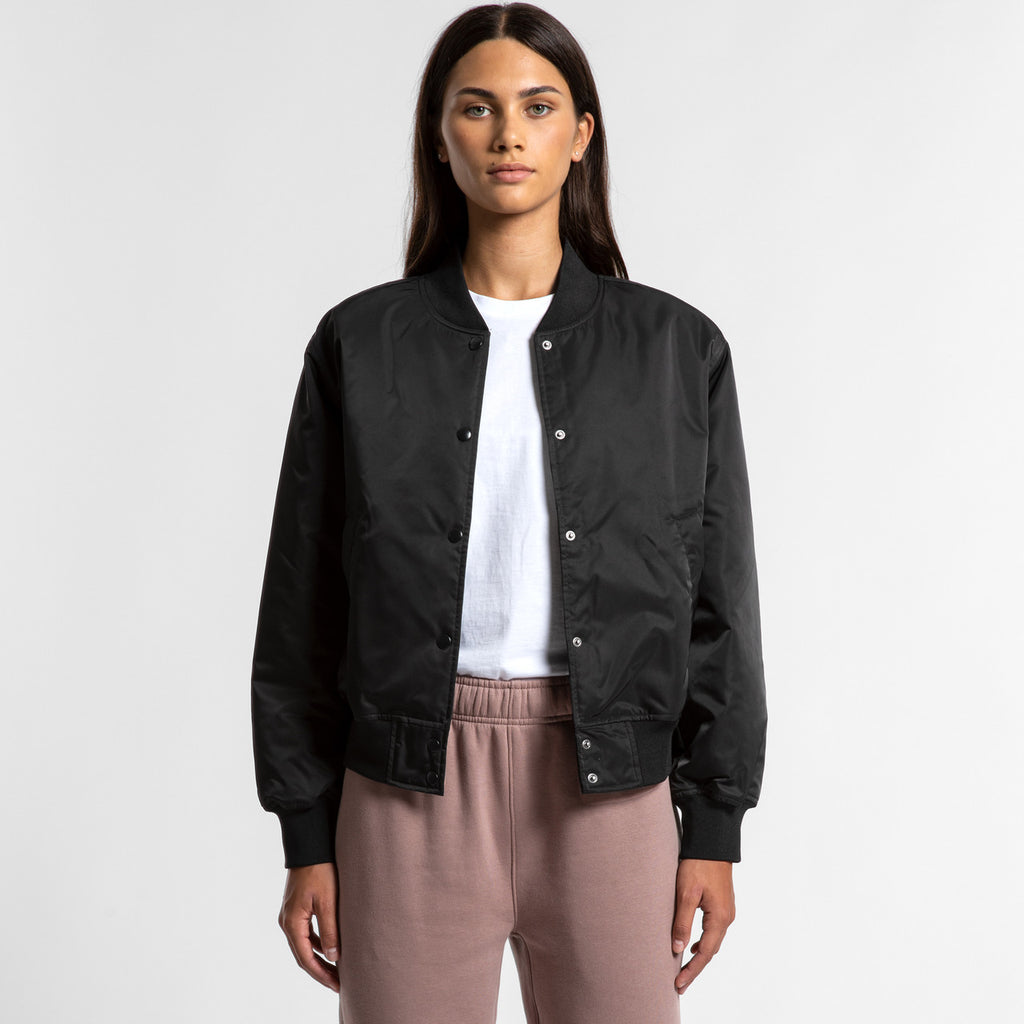 Wo's College Bomber Jacket - MAIN