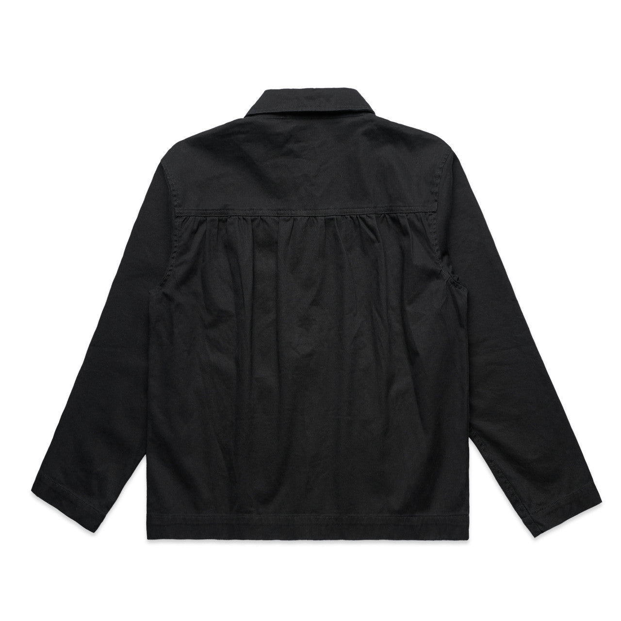 Wo's Chore Jacket - BLACK - BACK