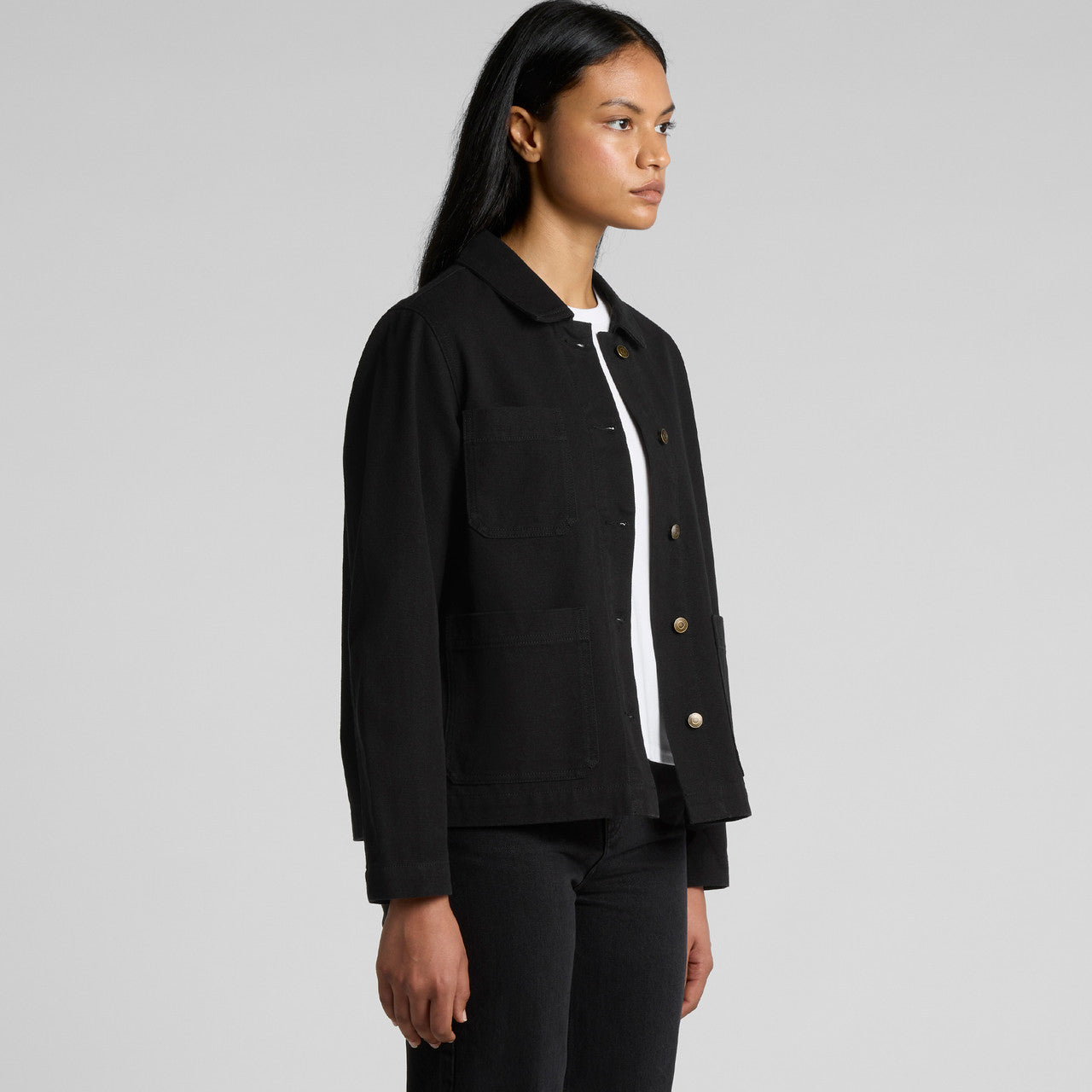 Wo's Canvas Chore Jacket - TURN