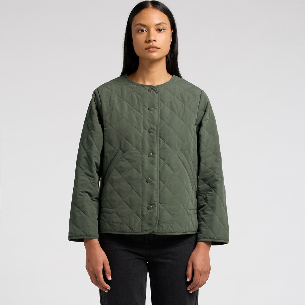 Wo's Quilted Jacket - MAIN