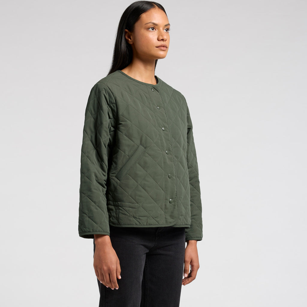 Wo's Quilted Jacket - TURN