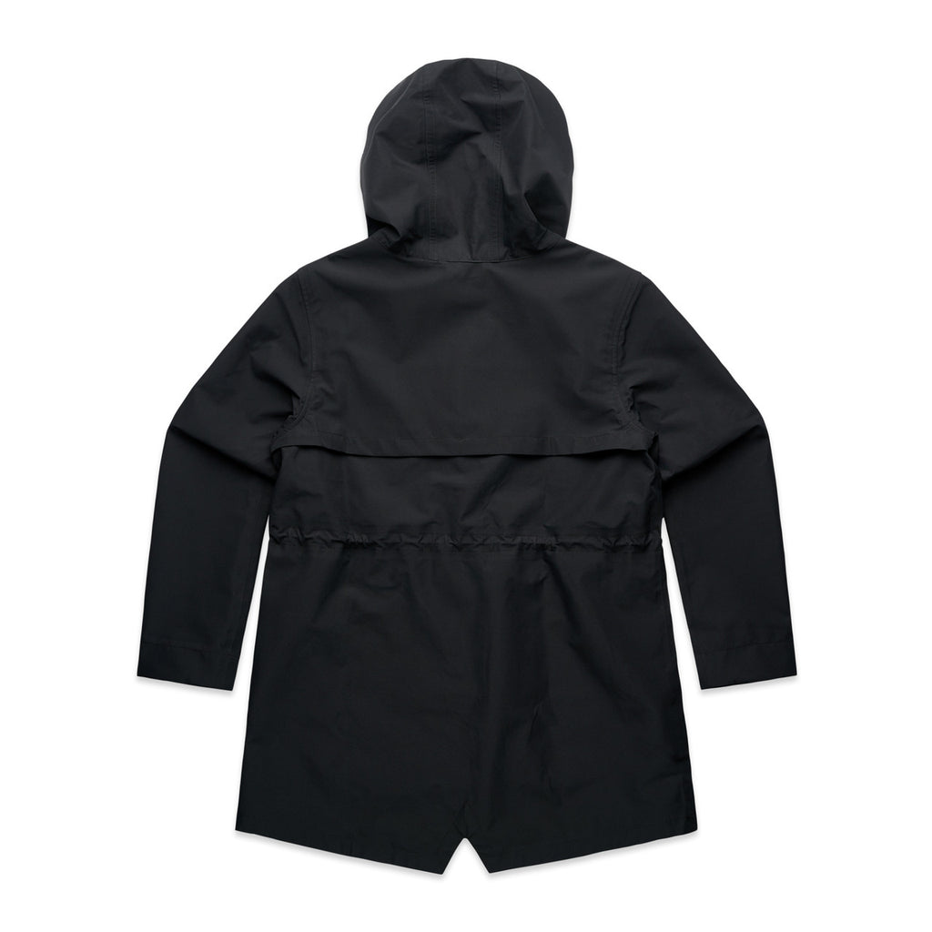Wo's Tech Jacket - BLACK - BACK