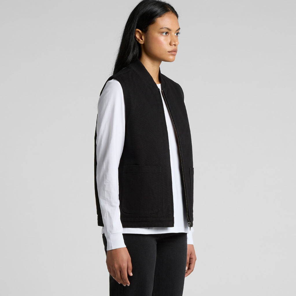 Wo's Canvas Heavy Vest - TURN