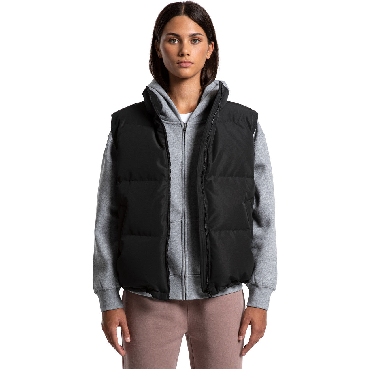 Wo's Puffer Vest - FRONT