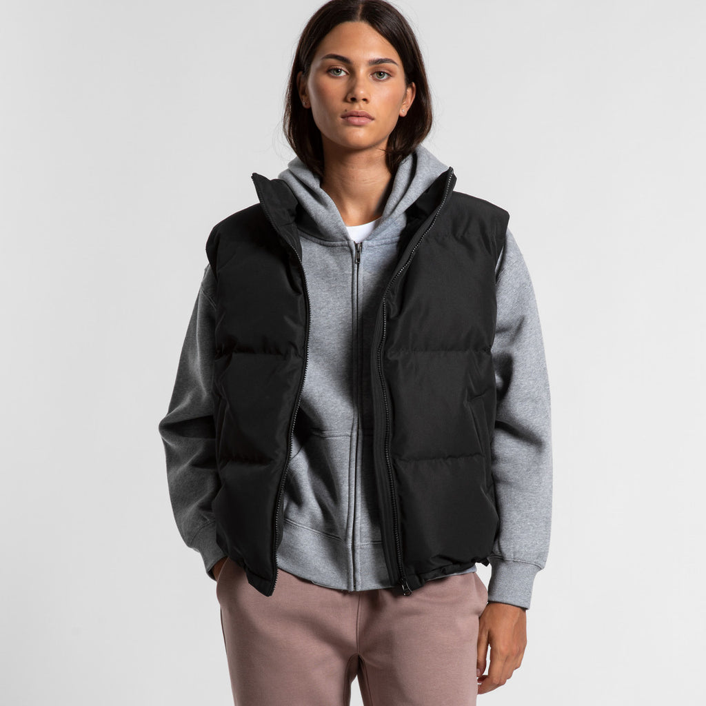 Wo's Puffer Vest - BACK