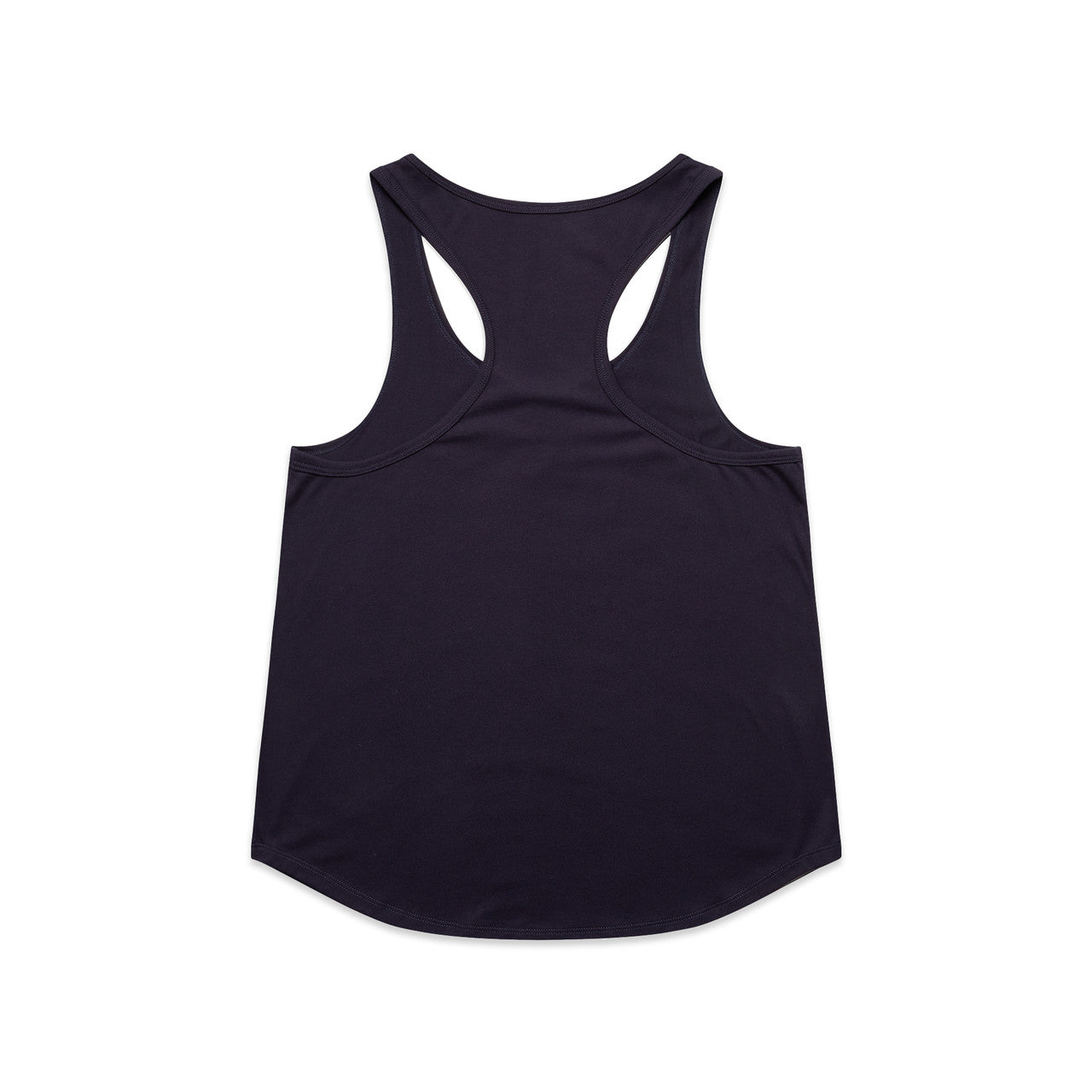 Wo's Maple Active Blend Racerback - INK BLUE - BACK