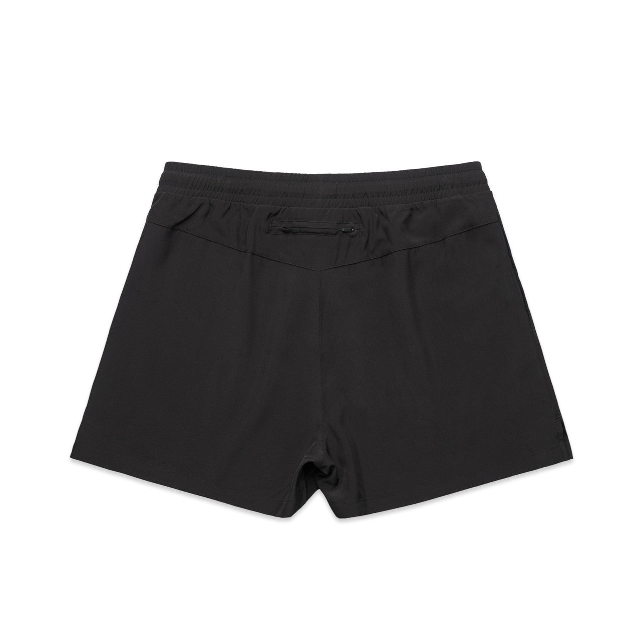Wo's Active Shorts - BLACK - BACK