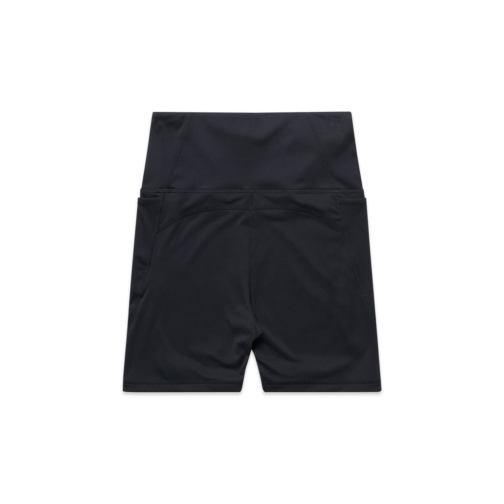 Wo's Active Bike Shorts - INK BLUE - BACK