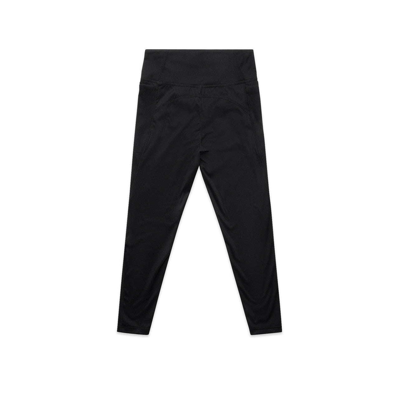 Wo's Active Mid Leggings - BLACK - BACK