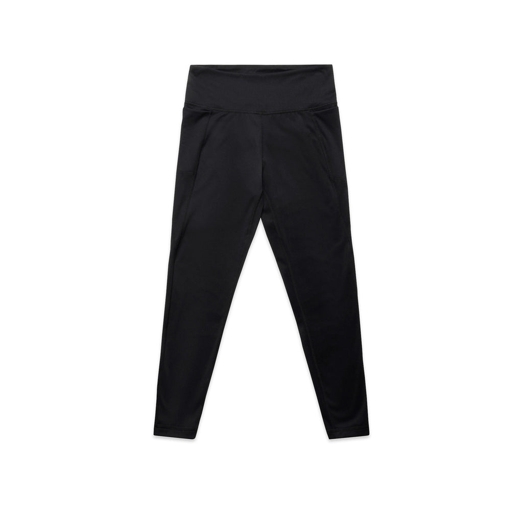 Wo's Active Mid Leggings - BLACK
