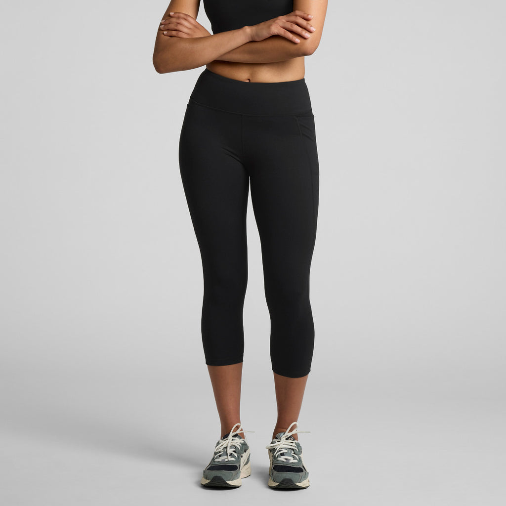 Wo's Active Mid Leggings - BACK