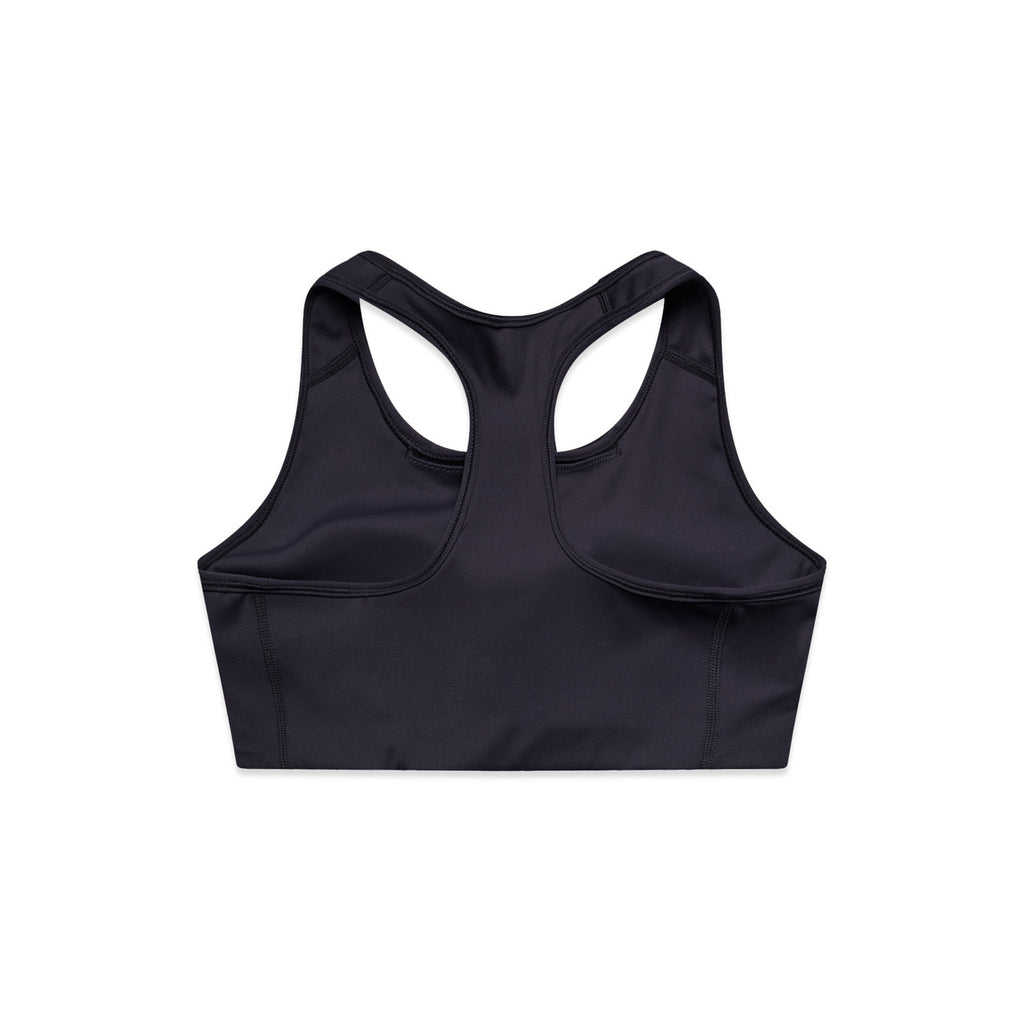 Wo's Active Bra Top - INK BLUE - BACK