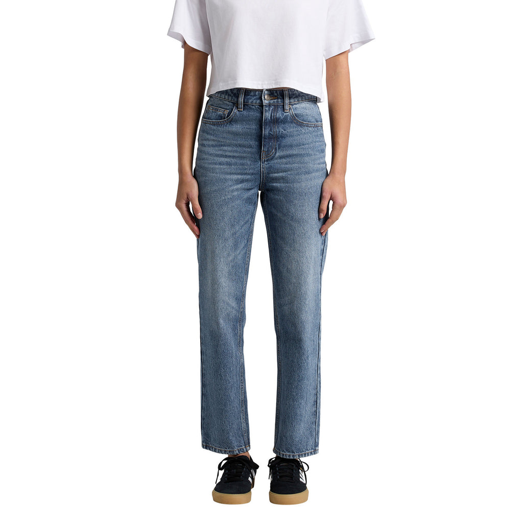 Wo's Straight Jeans - FRONT