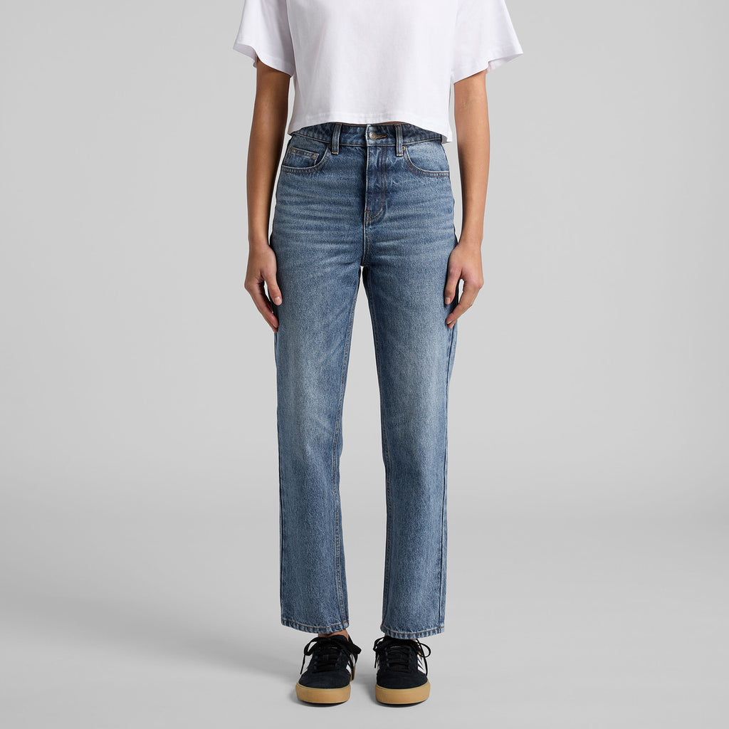 Wo's Straight Jeans - MAIN