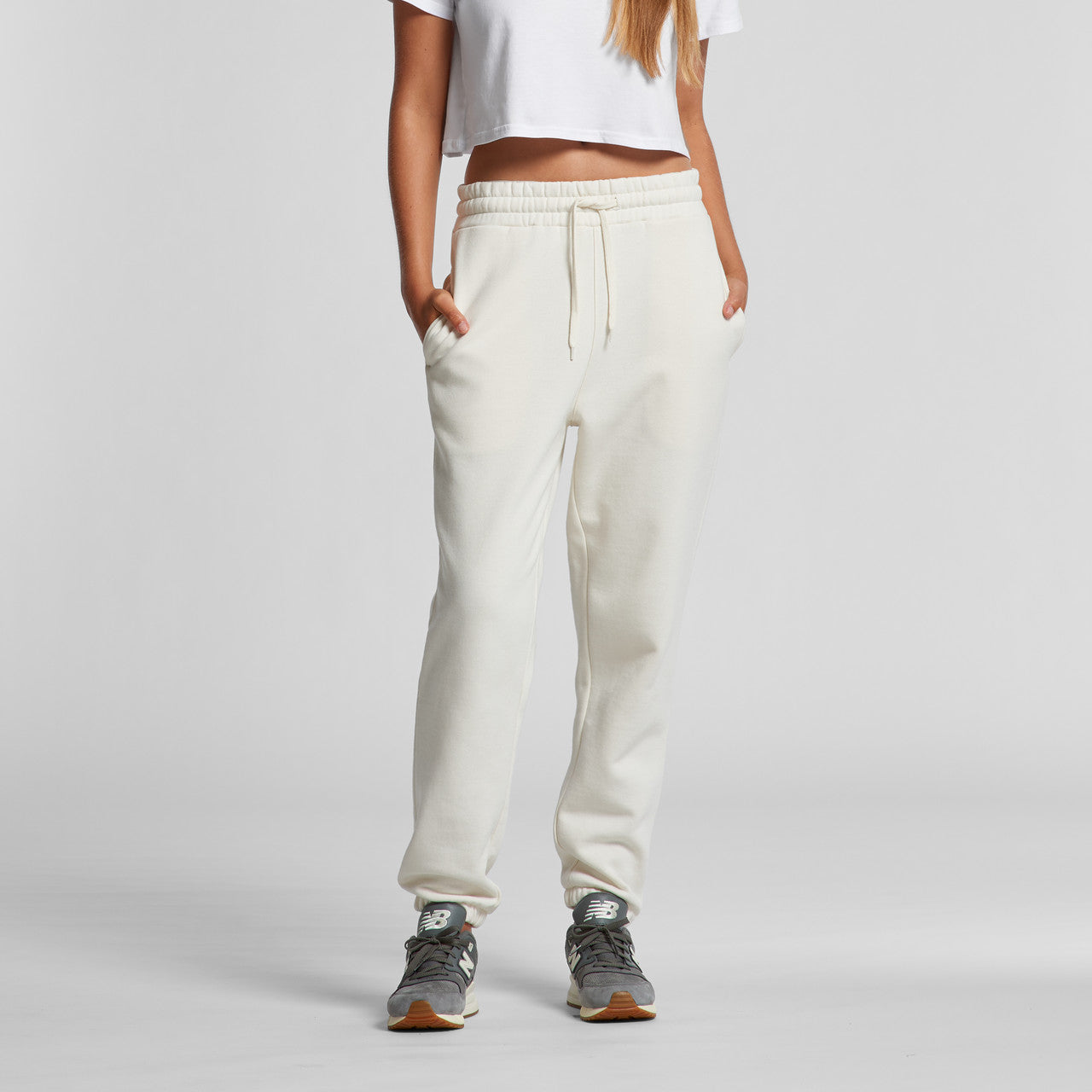 Wo's Stencil Track Pants - BACK