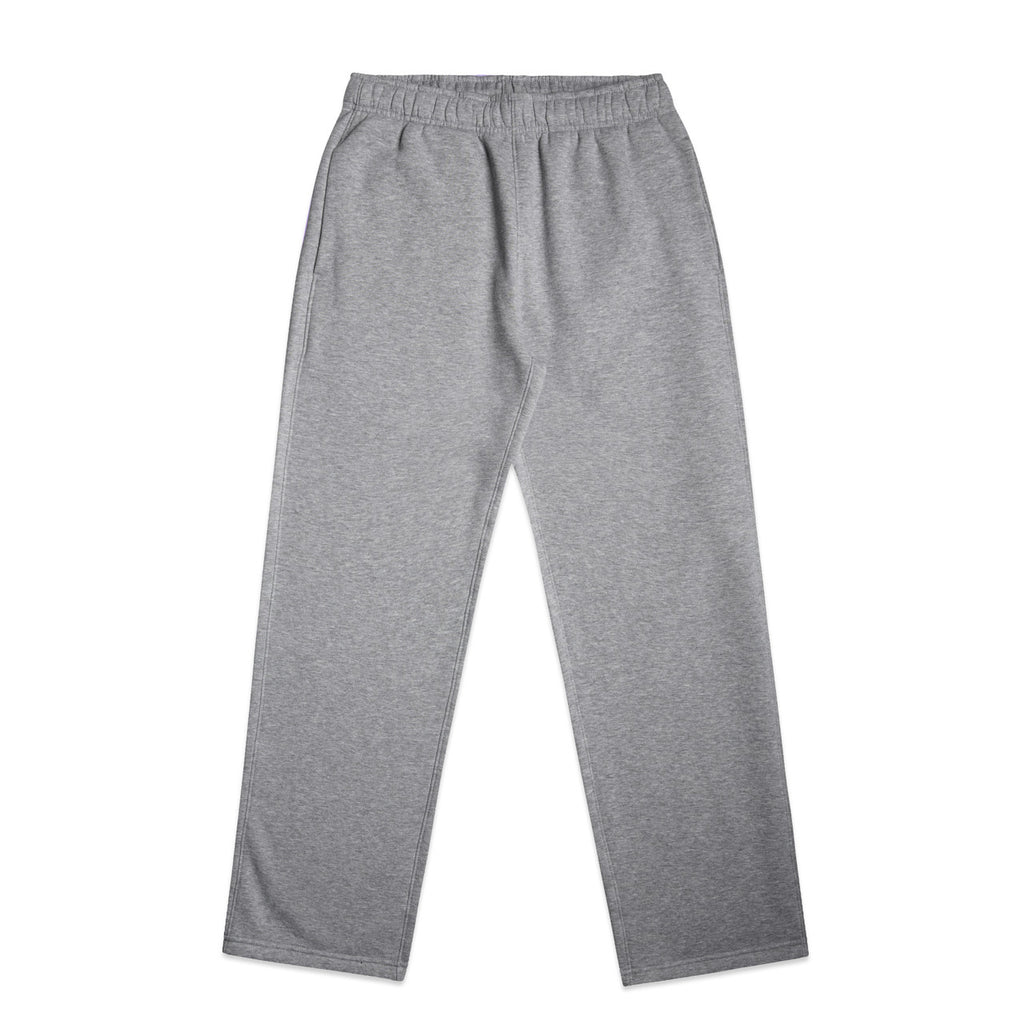 Wo's Relax Cuffless Track Pants - GREY MARLE