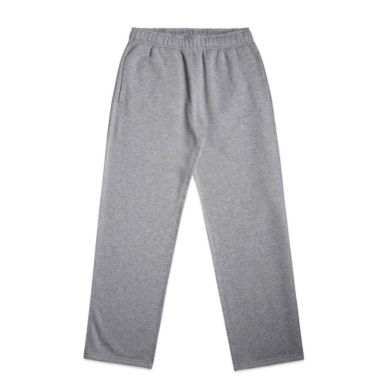 Wo's Relax Cuffless Track Pants - GREY MARLE