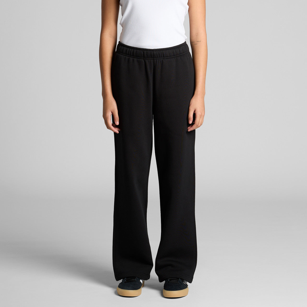 Wo's Relax Cuffless Track Pants - MAIN
