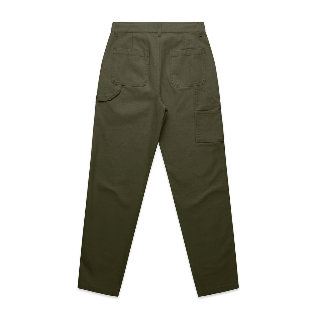 Wo's Utility Pants - ARMY - BACK