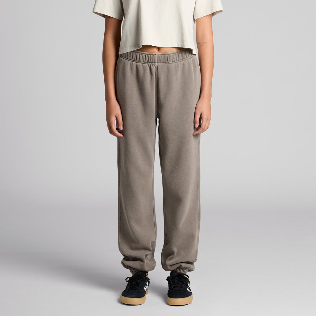 Wo's Relax Faded Track Pants - MAIN