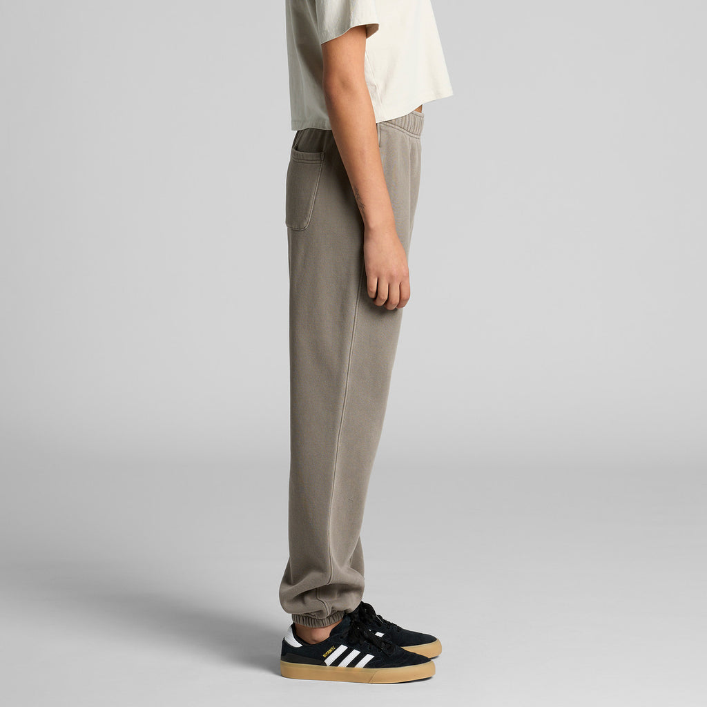 Wo's Relax Faded Track Pants - SIDE