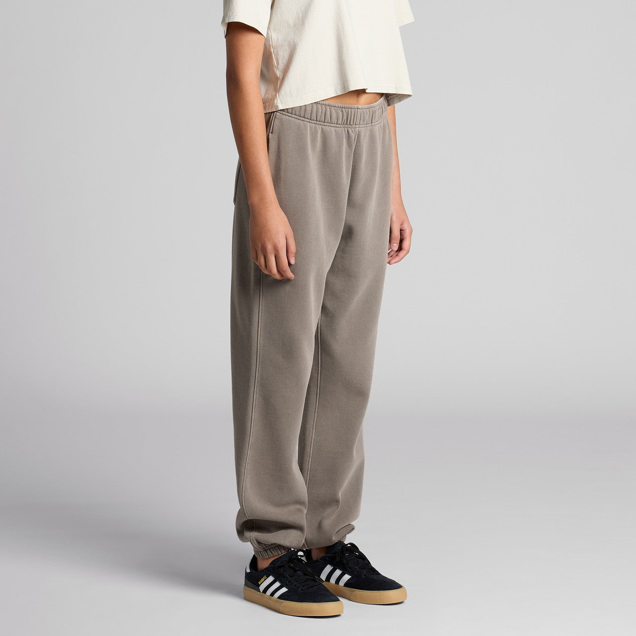 Wo's Relax Faded Track Pants - TURN