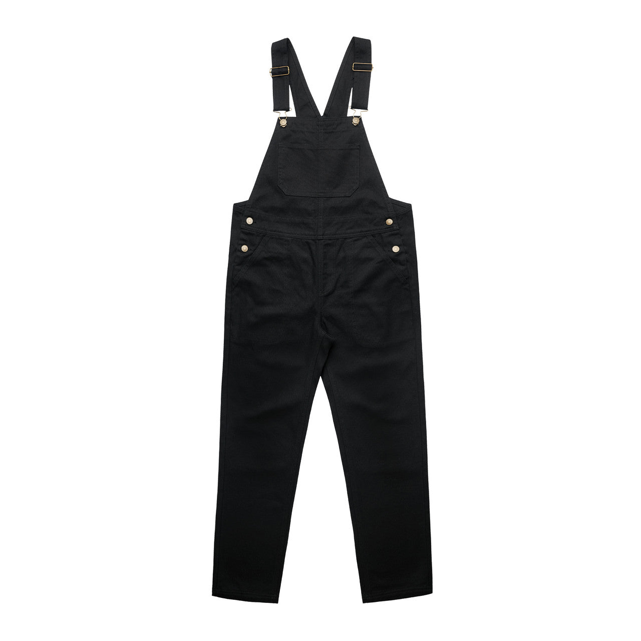 Wo's Canvas Overalls - BLACK