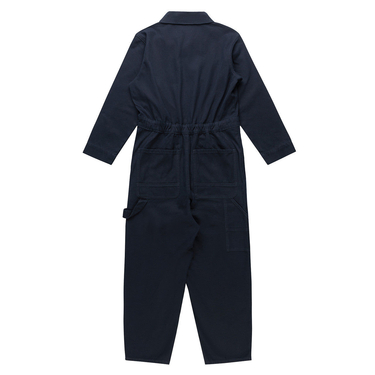 Wo's Canvas Coveralls - NAVY - BACK