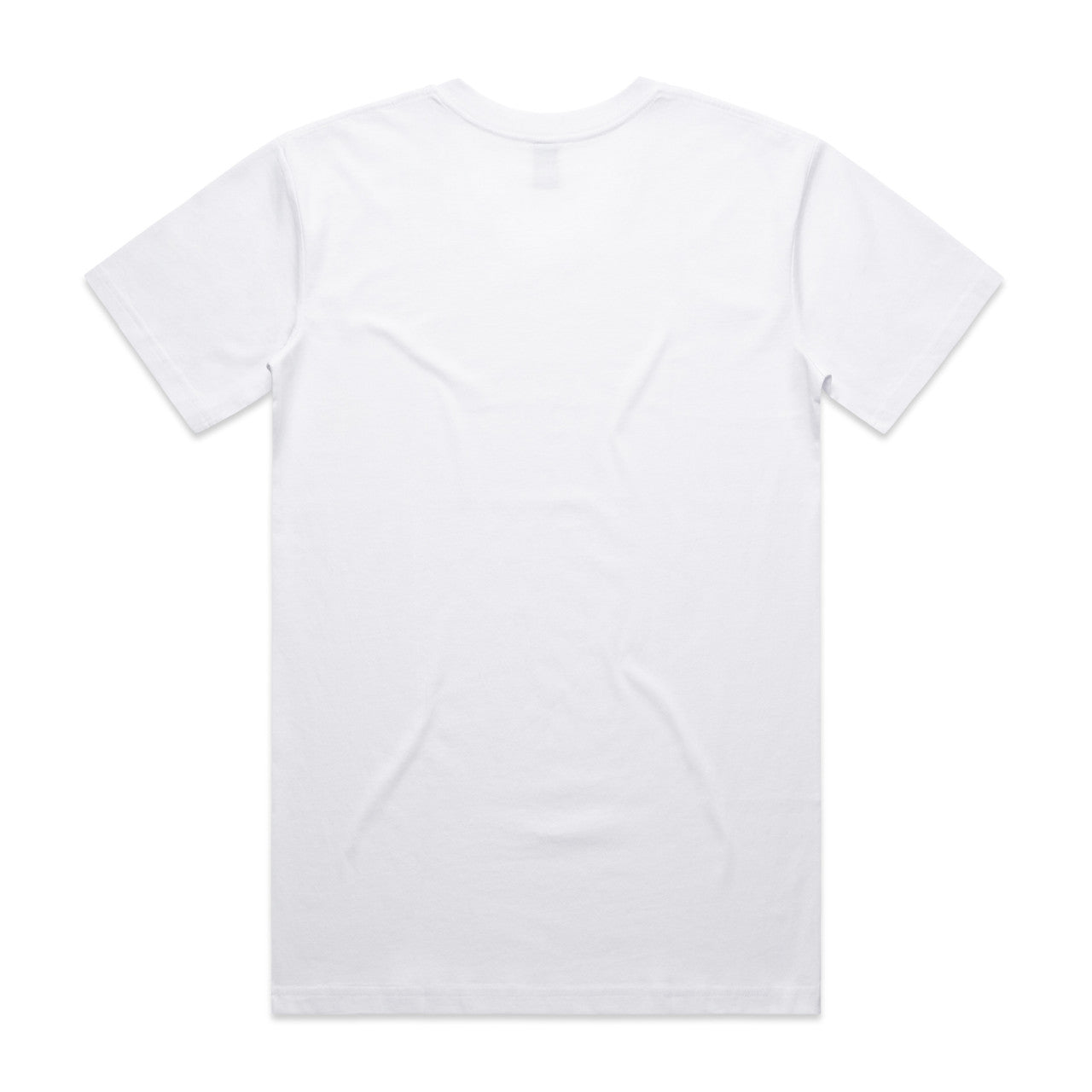 Staple V Neck Tee | 5001V - WHITE - BACK