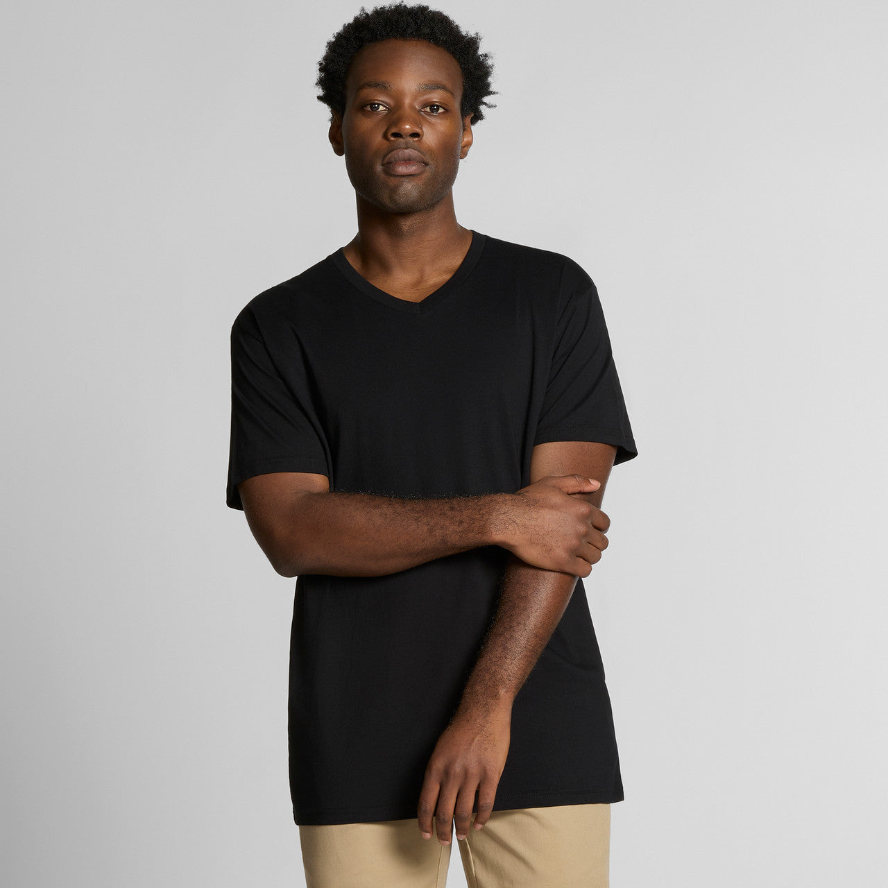 Staple V Neck Tee | 5001V - BACK
