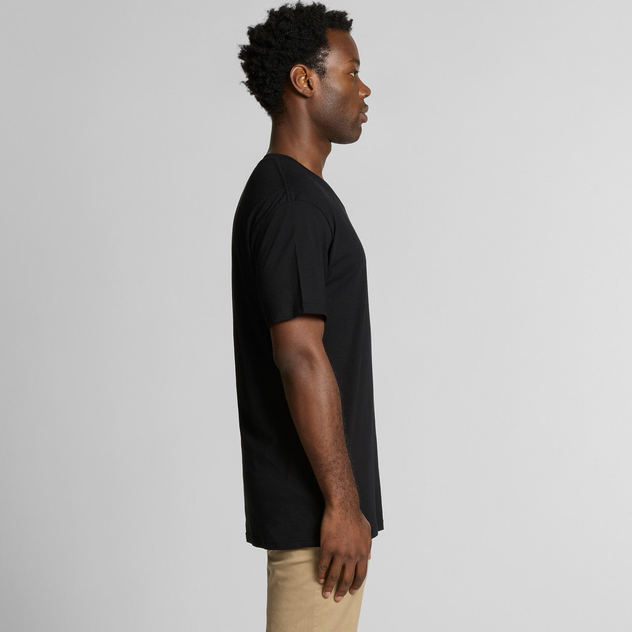 Staple V Neck Tee | 5001V - SIDE
