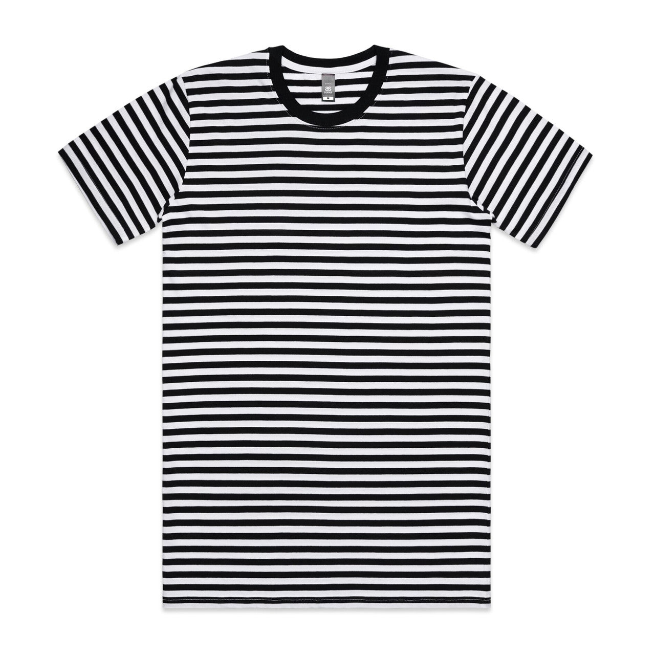 Staple Stripe Tee - BLACK/WHITE