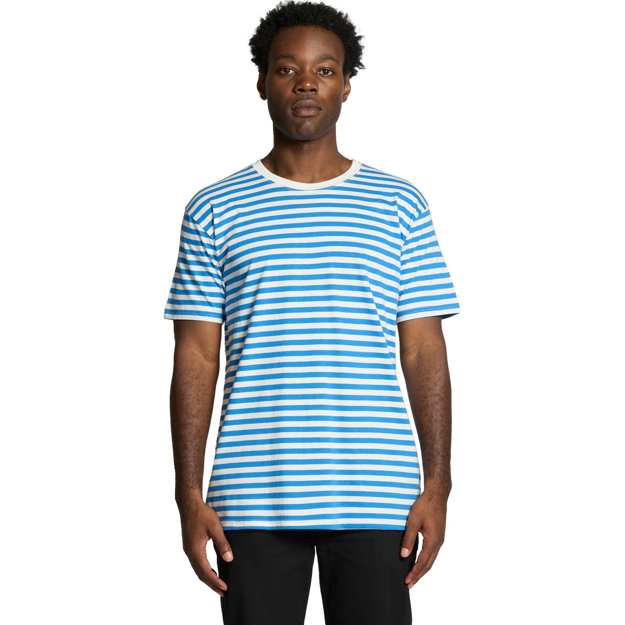 Staple Stripe Tee - FRONT