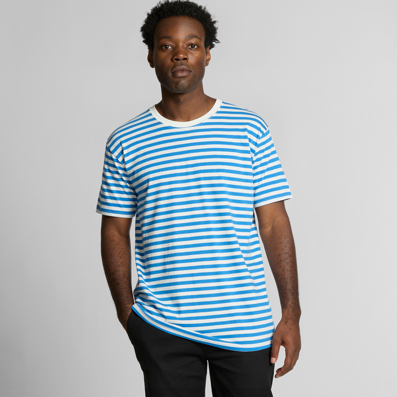 Staple Stripe Tee - BACK