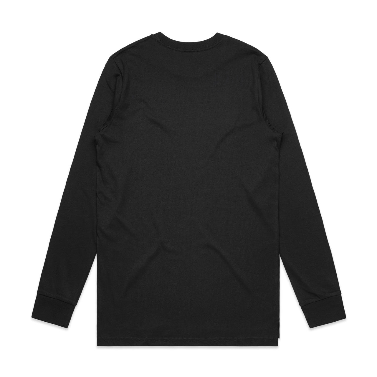 Base L/S Tee - BLACK - BACK