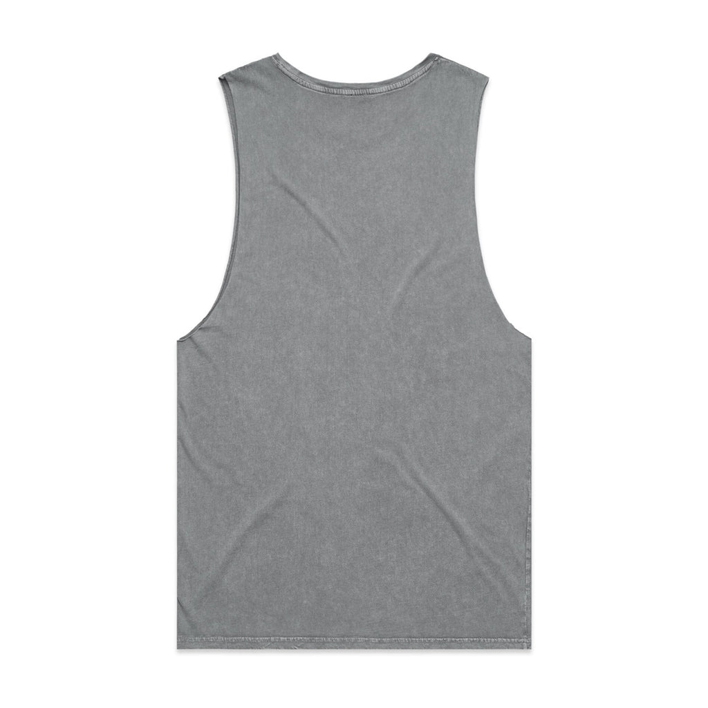 Stone Wash Barnard Tank - ASH STONE - BACK