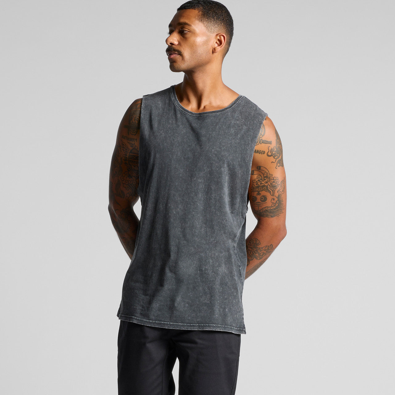 Stone Wash Barnard Tank - BACK