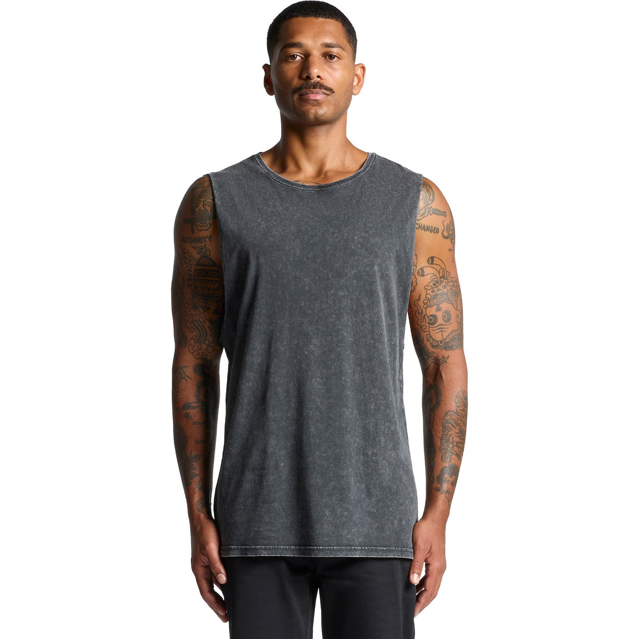 Stone Wash Barnard Tank - FRONT