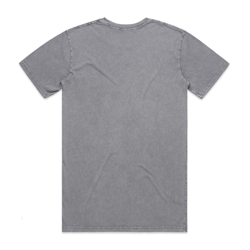 Staple Stone Wash Tee - ASH STONE - BACK